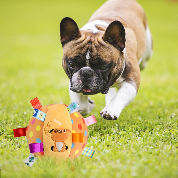 RESBITS - Balle interactive pour chiens mâcheurs destructeurs, jouets pour chiots avec cloches, formation.