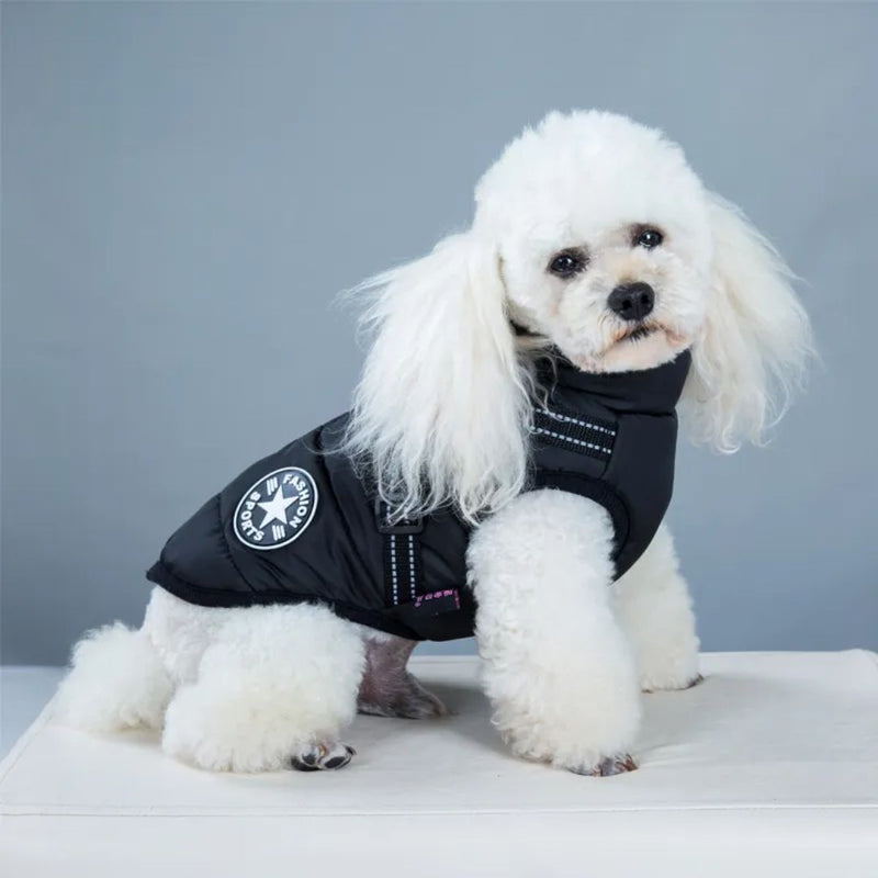 Manteau pour chien, avec harnais intégré - DOGPARKAS™