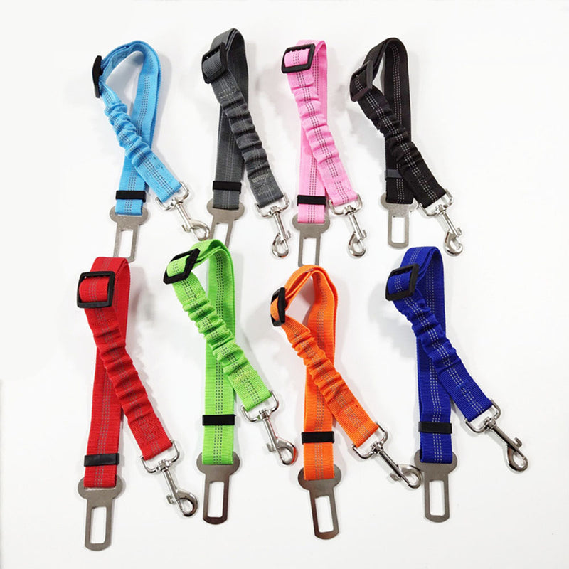 SAFETY-BELT- Ceinture de sécurité de voiture réglable, laisse pour chien.