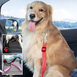 SAFETY-BELT- Ceinture de sécurité de voiture réglable, laisse pour chien.