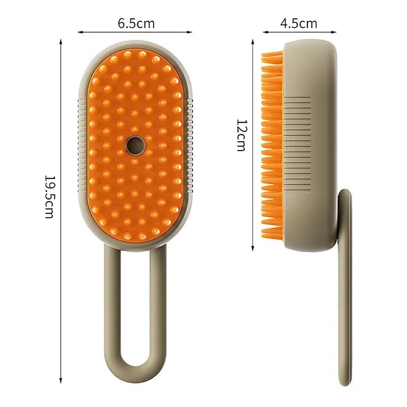 Brosse à vapeur 3 en 1 pour chien et chat I PET SPA BRUSH - PitouDoux