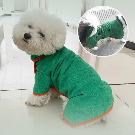 DRESS™ Peignoir ULTRA-Absorbant pour Chiens, Haute qualité | Dress™ - PitouDoux