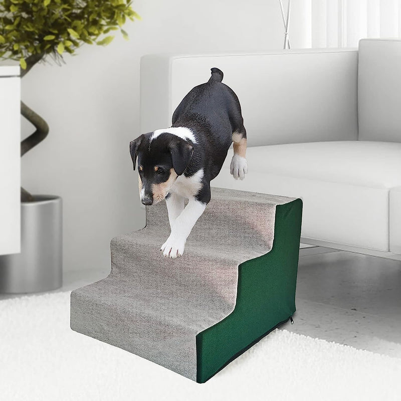 EASYSTAIR - Escaliers à 3 marches pour animaux de compagnie, pour petit chien. - PitouDoux