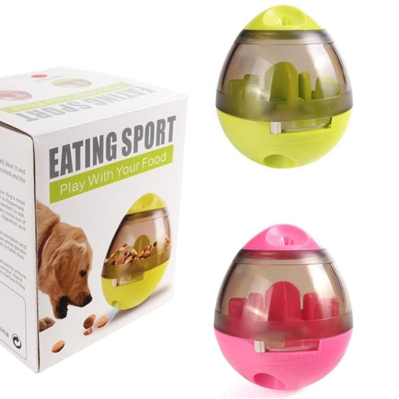 EATING SPORT - Balle interactive pour chiens, bol de rajeunissement, distributeur de nourriture pour chiens, - PitouDoux