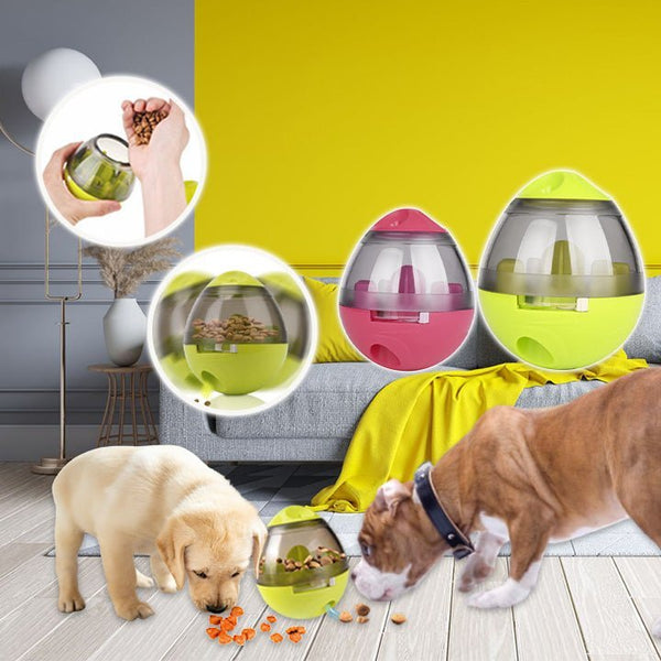 EATING SPORT - Balle interactive pour chiens, bol de rajeunissement, distributeur de nourriture pour chiens, - PitouDoux