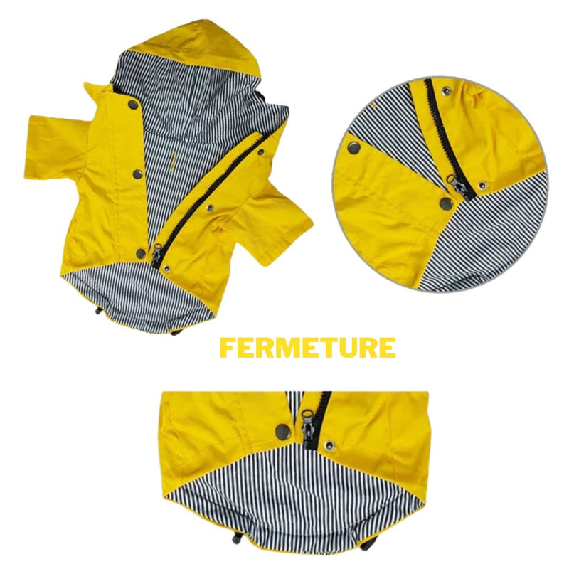 Manteau ajustable Imperméable pour Animaux de Compagnie - WINJACKET™