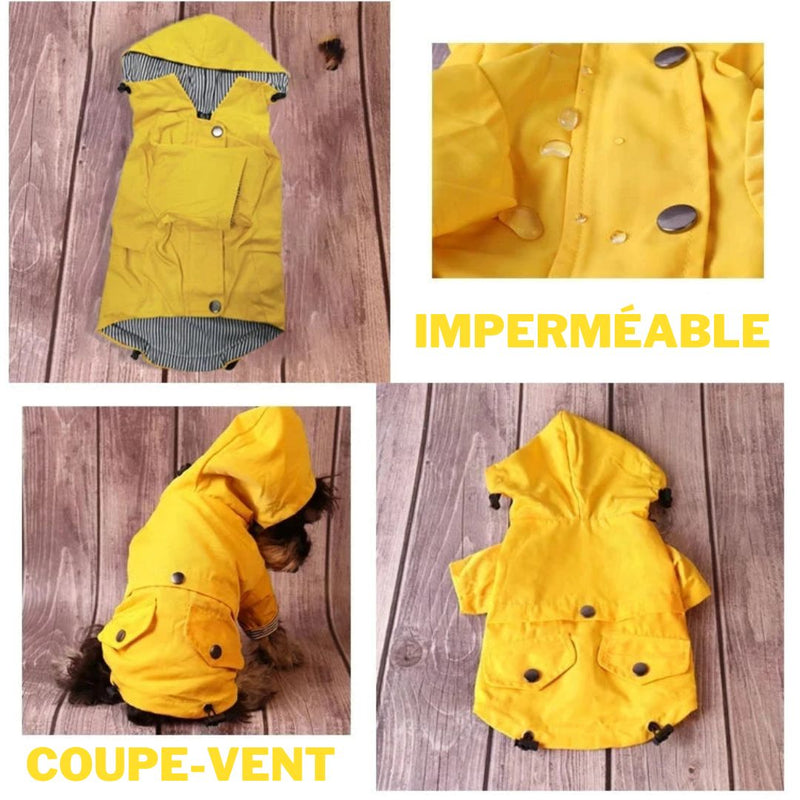 Manteau ajustable Imperméable pour Animaux de Compagnie - WINJACKET™