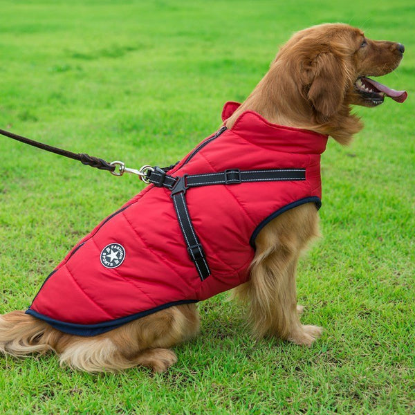 Manteau pour chien, avec harnais intégré - DOGPARKAS™ - PitouDoux