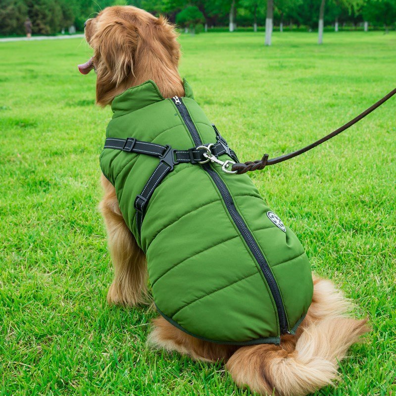 Manteau pour chien, avec harnais intégré - DOGPARKAS™ - PitouDoux