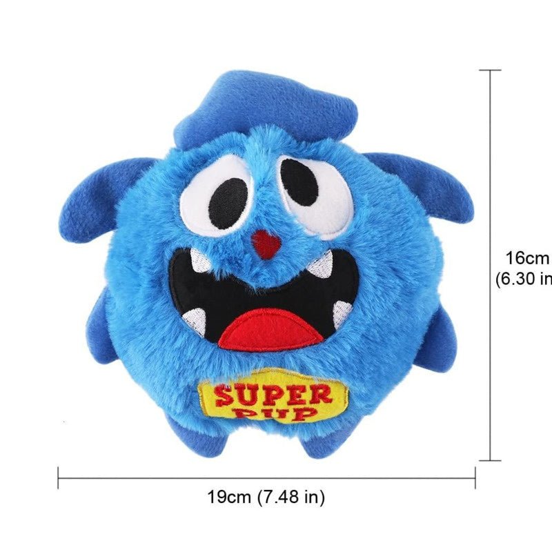 Monster Toys - Jouet interactif balle en peluche pour chien. - PitouDoux