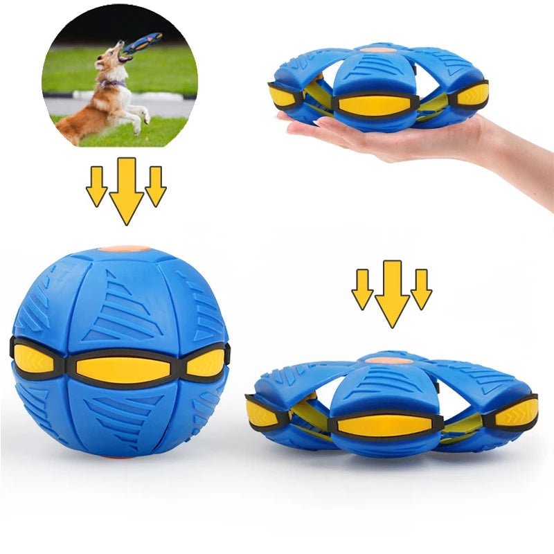 OVNI™-Jouet Ball interactif LED pour chiens - PitouDoux