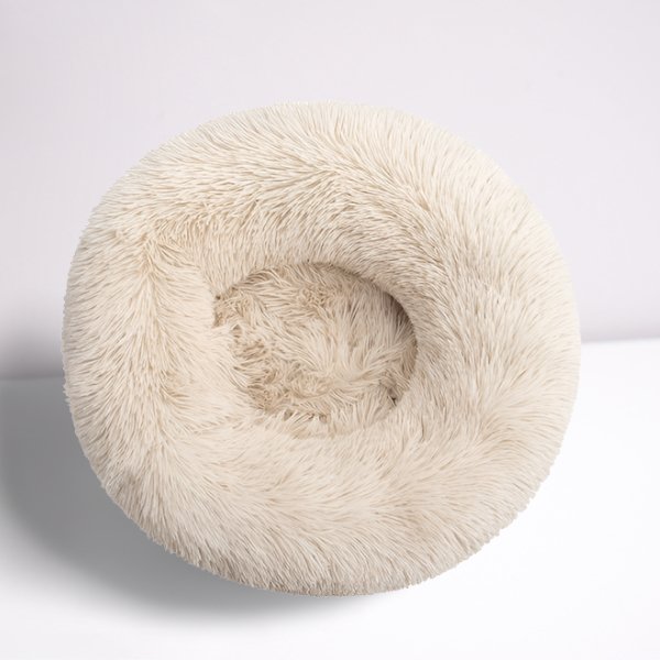 PLUSHBED™ - Lit rond ultra doux anti-anxiété pour chien et Chat. - PitouDoux