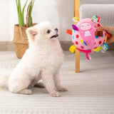 RESBITS - Balle interactive pour chiens mâcheurs destructeurs, jouets pour chiots avec cloches, formation. - PitouDoux