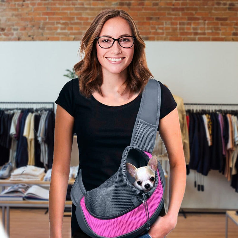 SHOULDBAG™- Sac à bandoulière, transport confortable pour petit CHIEN - PitouDoux