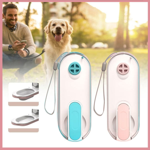 Special Bottle - Bouteille d'eau pliable pour chien avec une conception spéciale en relief - PitouDoux