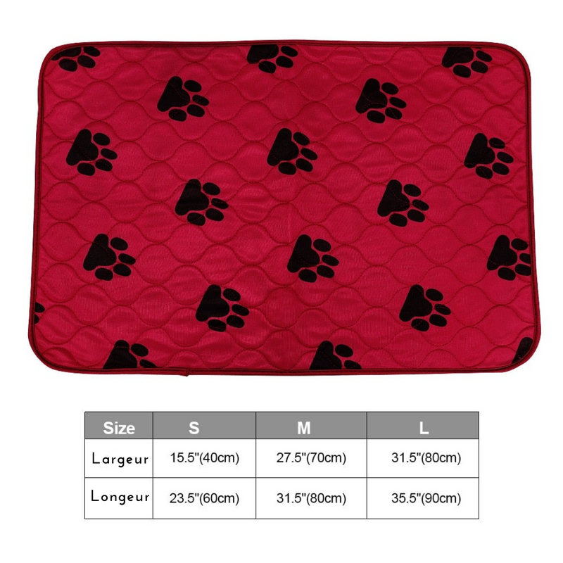 MALL-PET : Tapis d'urine imperméable lavable multiusage pour chien. - PitouDoux